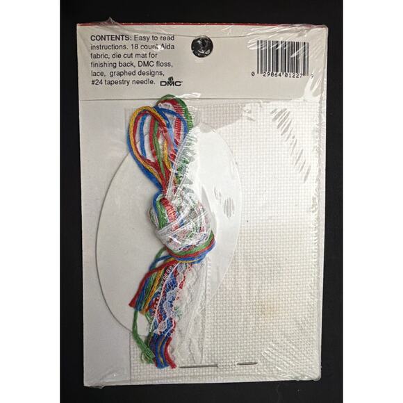 Vintage Designs For Needle Lace Ornament Cross Stitch Kit 1992 #1227 Train - Picture 2 of 2